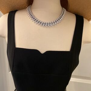 Joseph Ribkoff Black Shorts Suit Jumper With Belt Size 6